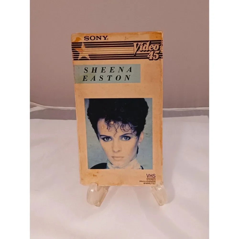 SHEENA EASTON VIDEO 45 1983 BETA Train, Telefone, Machine, Ice In Rain